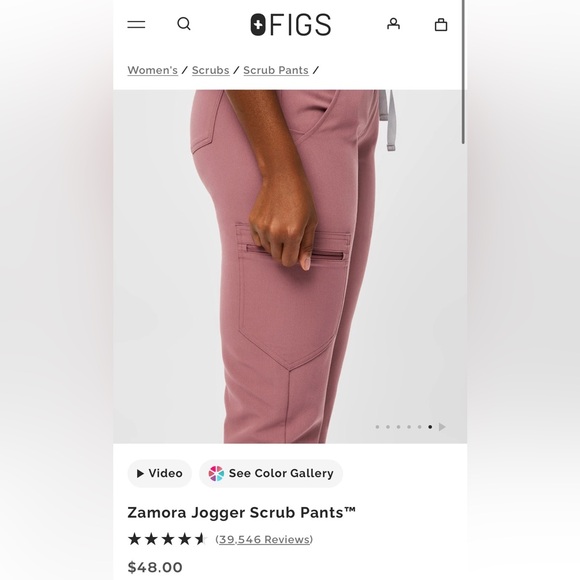 Figs Zamora Jogger Scrub Pants - Picture 9 of 10